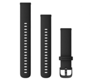 Ремінець силіконовий Garmin Quick Release 18 мм Black/Gunmetal 010-12932-01