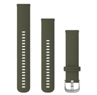 Ремінець для годинника Venu Garmin Quick Release 20 мм Moss силіконовий 010-12924-11