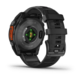 Спортивний годинник Garmin Fenix 8 Amoled 51мм Slate Gray з чорним силіконовим ремінцем 010-02905-00