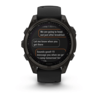 Спортивний годинник Garmin Fenix 8 Solar 47мм Sapphire Carbon Gray DLC Titanium з чорним силіконовим ремінцем 010-02906-11