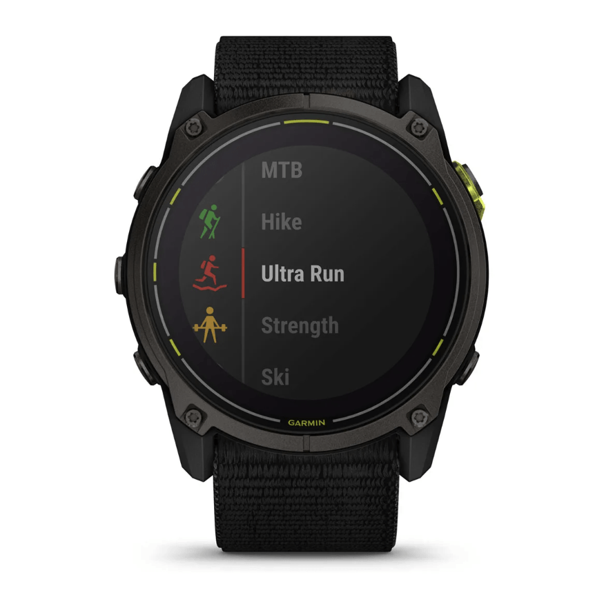 Спортивний годинник Garmin Enduro 3 з чорним нейлоновим ремінцем 010-02751-01