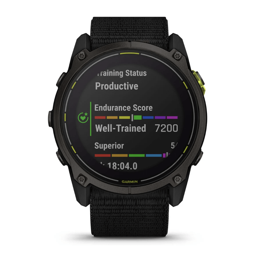 Спортивний годинник Garmin Enduro 3 з чорним нейлоновим ремінцем 010-02751-01