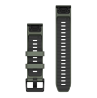 Ремінець Garmin fenix 8 QuickFit 22 мм Willow/Graphite силіконовий 010-13392-04