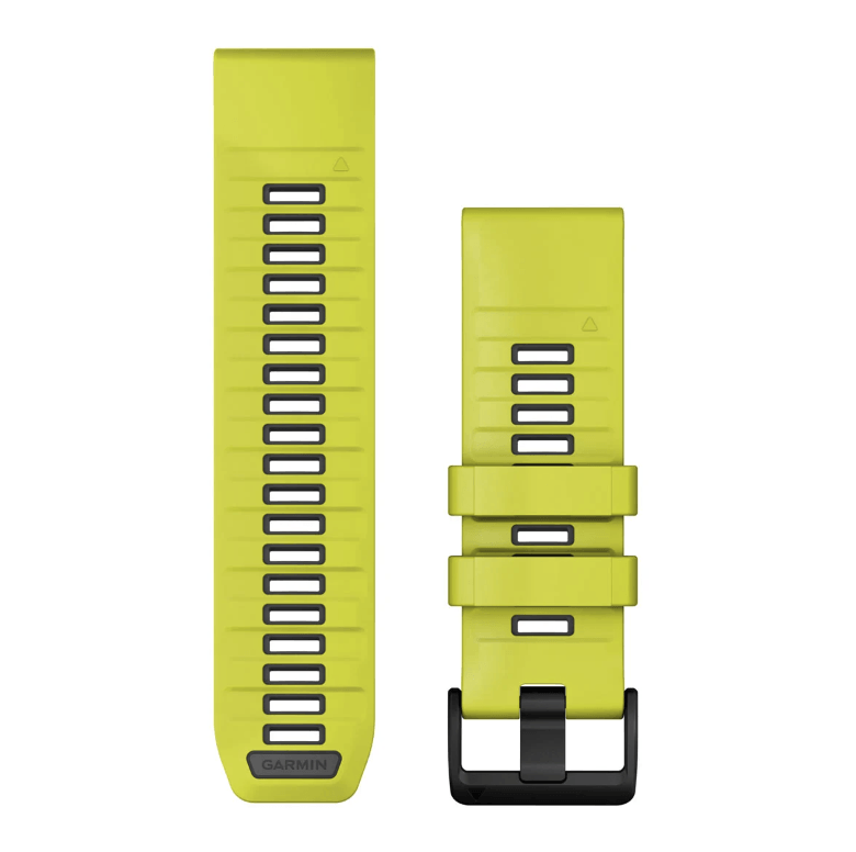 Ремінець Garmin fenix 8 QuickFit 26 мм Yellow/Graphite силіконовий 010-13393-08