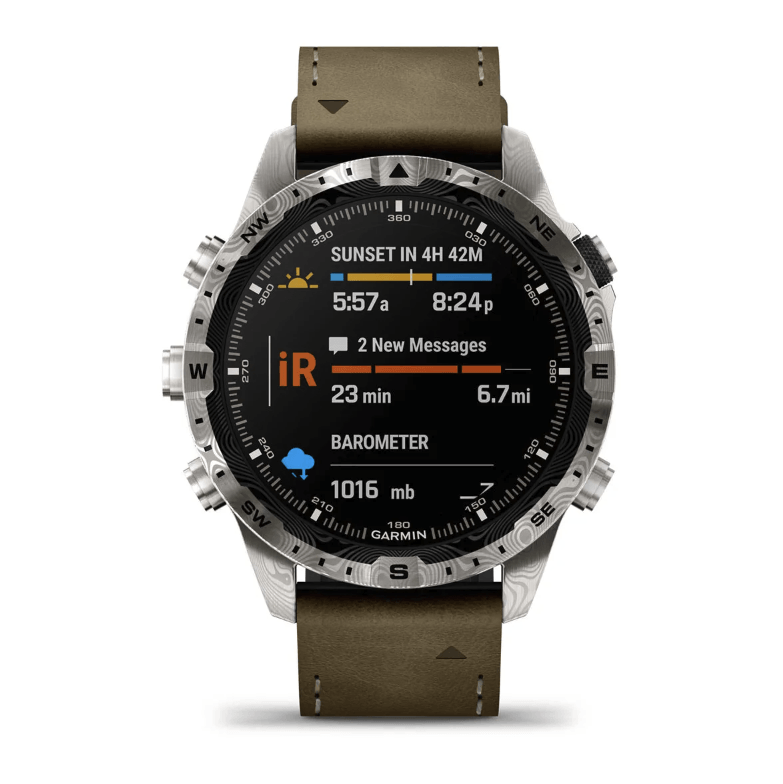 Годинник-навігатор  Garmin MARQ Adventurer (Gen 2) - Damascus Steel Edition 010-03393-31
