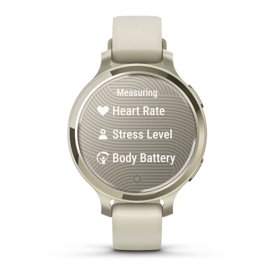 Фітнес годинник Garmin Lily 2 Active Lunar Gold силіконовий ремінець 010-02891-00