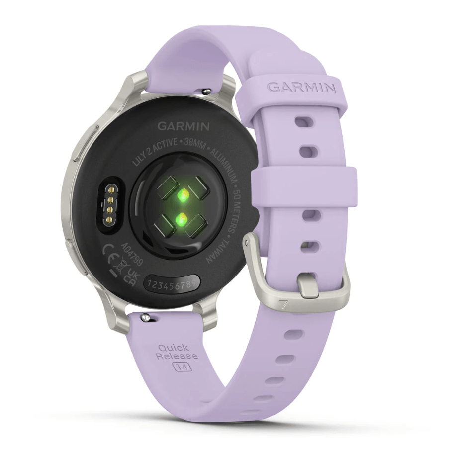 Фітнес годинник Garmin Lily 2 Active Purple Jasmine силіконовий ремінець 010-02891-01