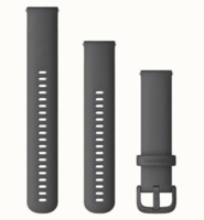 Ремінець для годинника Venu Garmin Quick Release 20 мм Shadow Gray силіконовий 010-13021-00