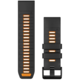Ремінець Garmin fenix 8 QuickFit 26 мм Graphite/Spark Orange силіконовий 010-13393-05