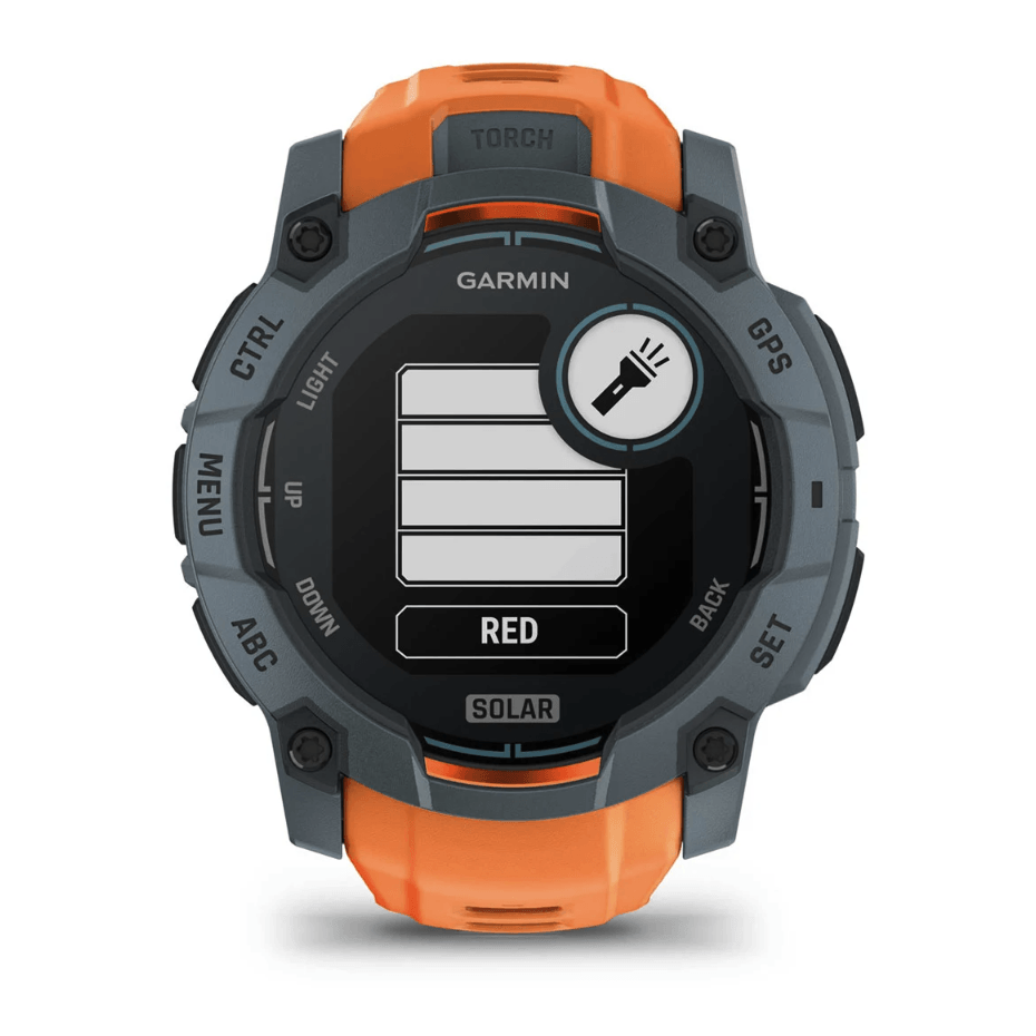 Годинник-навігатор Garmin Instinct 3 Solar 50мм Spark Orange 010-02935-01