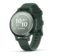 Фітнес годинник Garmin Lily 2 Active Jasper Green силіконовий ремінець 010-02891-02