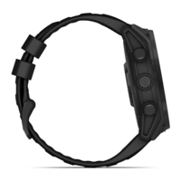 Годинник-навігатор Garmin Tactix 8 Solar 51мм Applied Ballistics Elite з чорним силіконовим ремінцем 010-03407-11