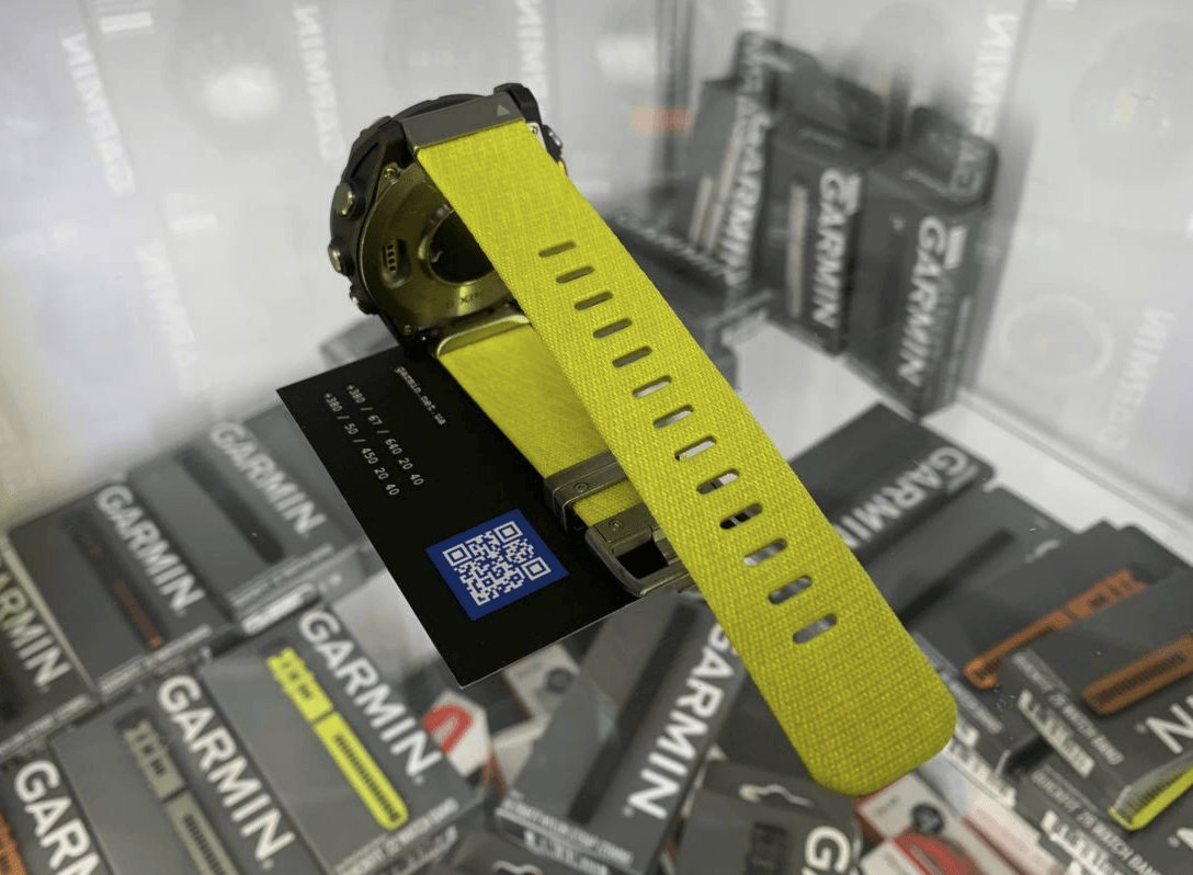 Ремінець Garmin MARQ QuickFit 22 мм Yel/Green нейлоновий 010-12738-23