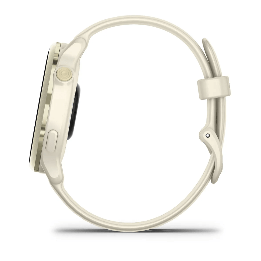 Фітнес годинник Garmin Vivoactive 6 Lunar Gold із силіконовим ремінцем 010-02985-01