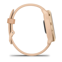 Фітнес годинник Garmin Vivoactive 6 Metallic Pink Dawn із силіконовим ремінцем 010-02985-03