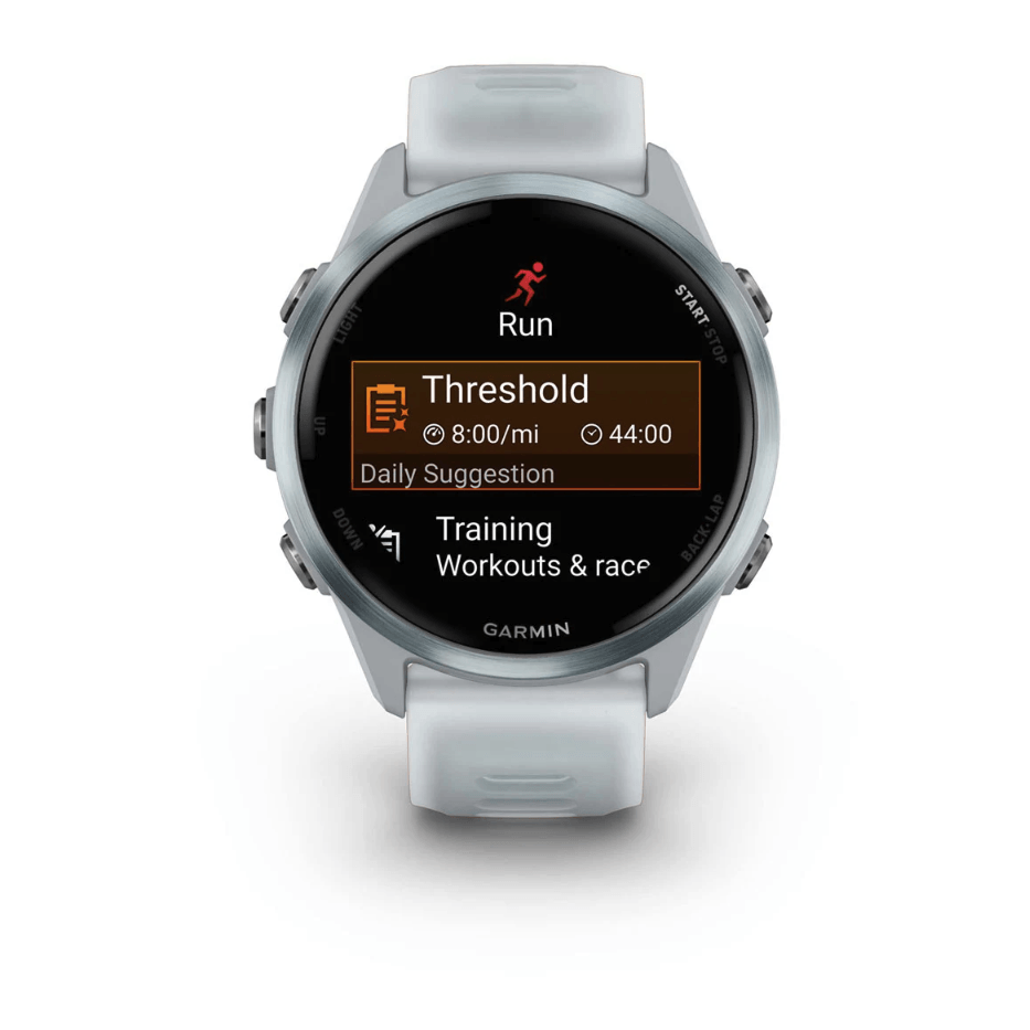Годинник Garmin Forerunner 570 Whitestone Cloud Blue 42 мм 010-02970-01