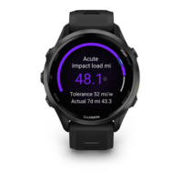 Годинник Garmin Forerunner 970 Black/Yellow DLC Titanium із чорним силіконовим ремінцем 010-02969-10
