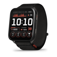 Спортивний годинник Garmin Venu X1 Black із титановим корпусом Slate та чорним нейлоновим ремінцем ComfortFit 010-02980-02