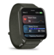 Спортивний годинник Garmin Venu X1 Moss із титановим корпусом та хакі нейлоновим ремінцем ComfortFit 010-02980-03