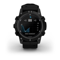 Смарт-годинник Garmin Descent G2 Black з чорним силіконовим ремінцем 010-02986-00