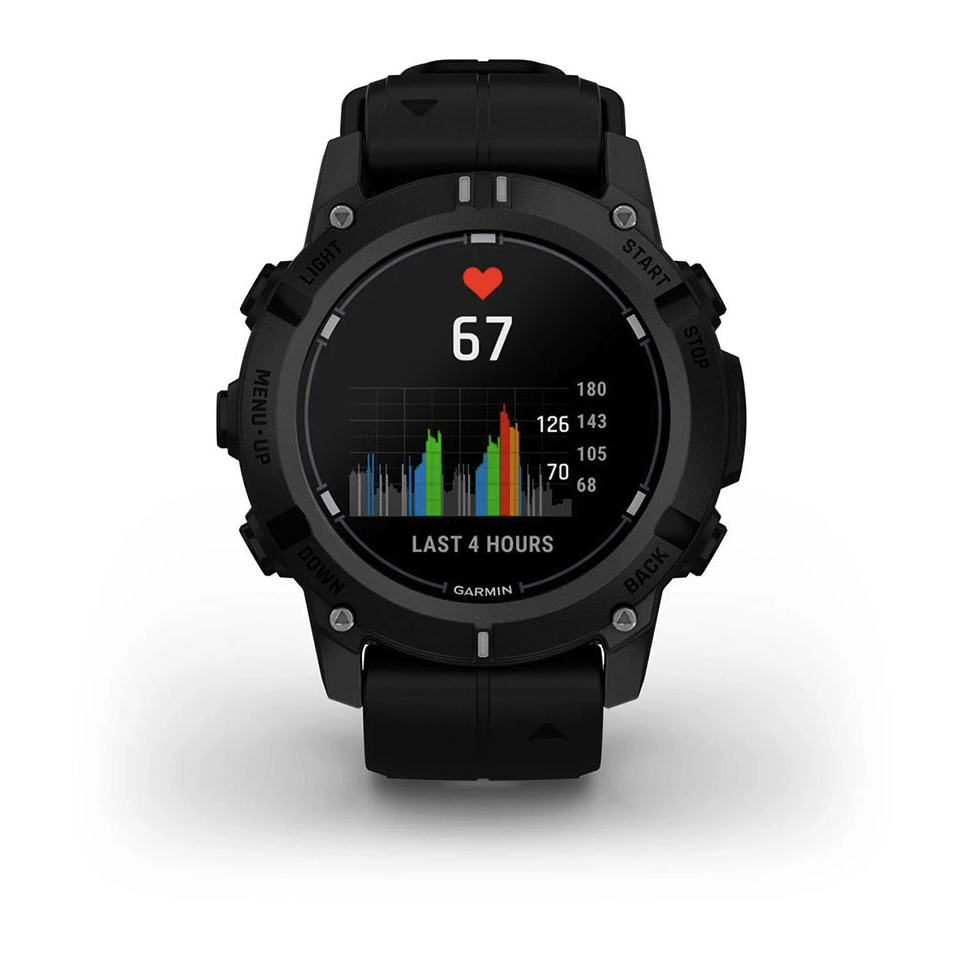 Смарт-годинник Garmin Descent G2 Black з чорним силіконовим ремінцем 010-02986-00
