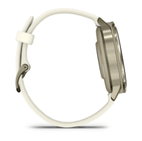 Спортивний годинник Garmin Venu 4 41мм Lunar Gold із силіконовим ремінцем 010-03013-00
