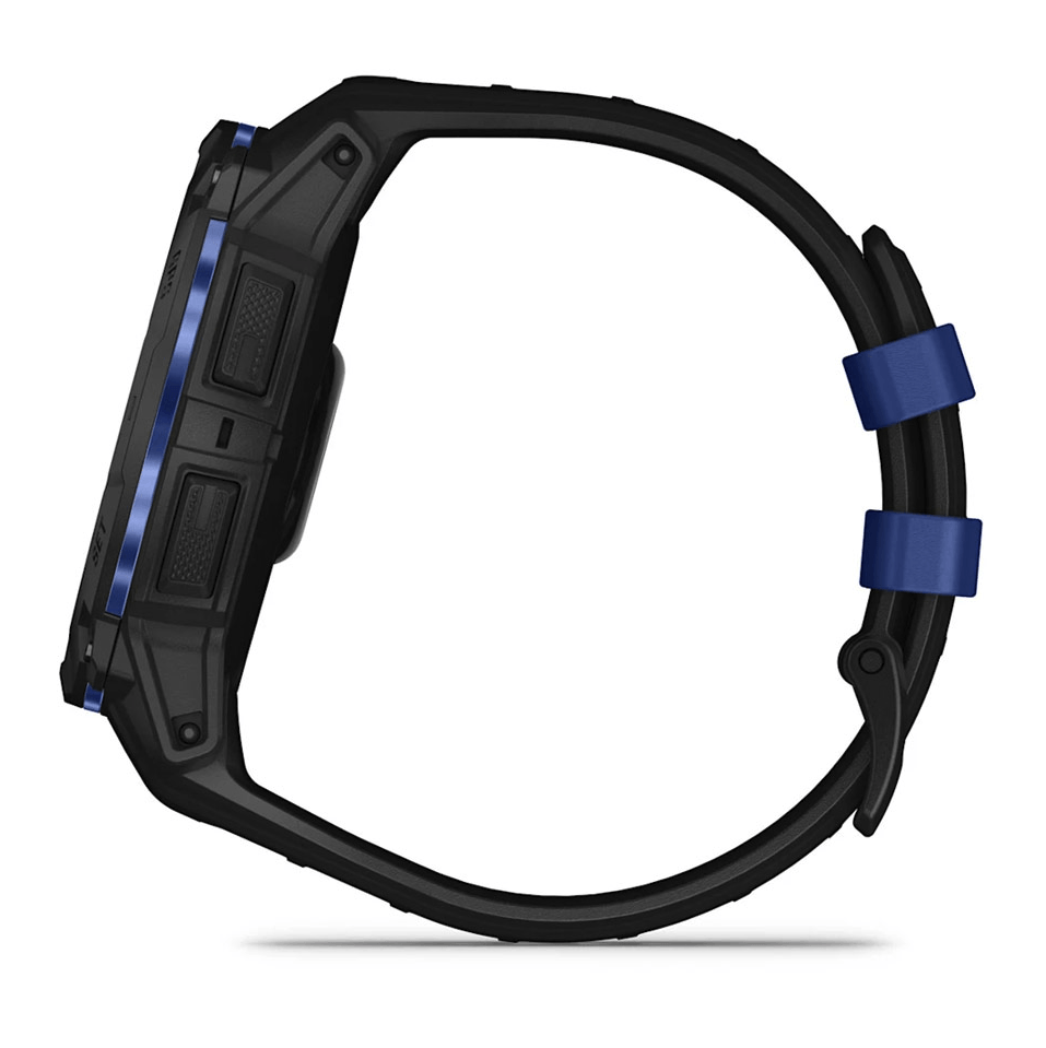 Годинник-навігатор Garmin Instinct 3 Amoled 50мм Black Blue 010-03020-03