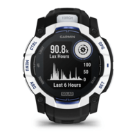 Годинник-навігатор Garmin Instinct 3 Solar 50мм Whitestone Black Blue 010-02935-03