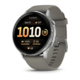 Спортивний годинник Garmin Venu 4 45мм Silver Gray із сірим силіконовим ремінцем 010-03014-01