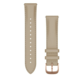 Ремінець для Garmin шкіряний Quick Release 20 мм Leather Rose Gold 010-12924-21