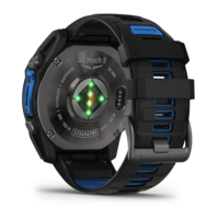 Авіаційний годинник Garmin D2 Mach 2 51мм Carbon Gray DLC Titanium із вентильованим титановим браслетом 010-02905-31 