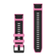 Ремінець Garmin QuickFit 22 мм Pink Aurora рожевий силіконовий (комплект із трьох частин) 010-14409-01