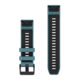 Ремінець Garmin QuickFit 22 мм Turquoise бірюзовий силіконовий (комплект із трьох частин) 010-14412-01