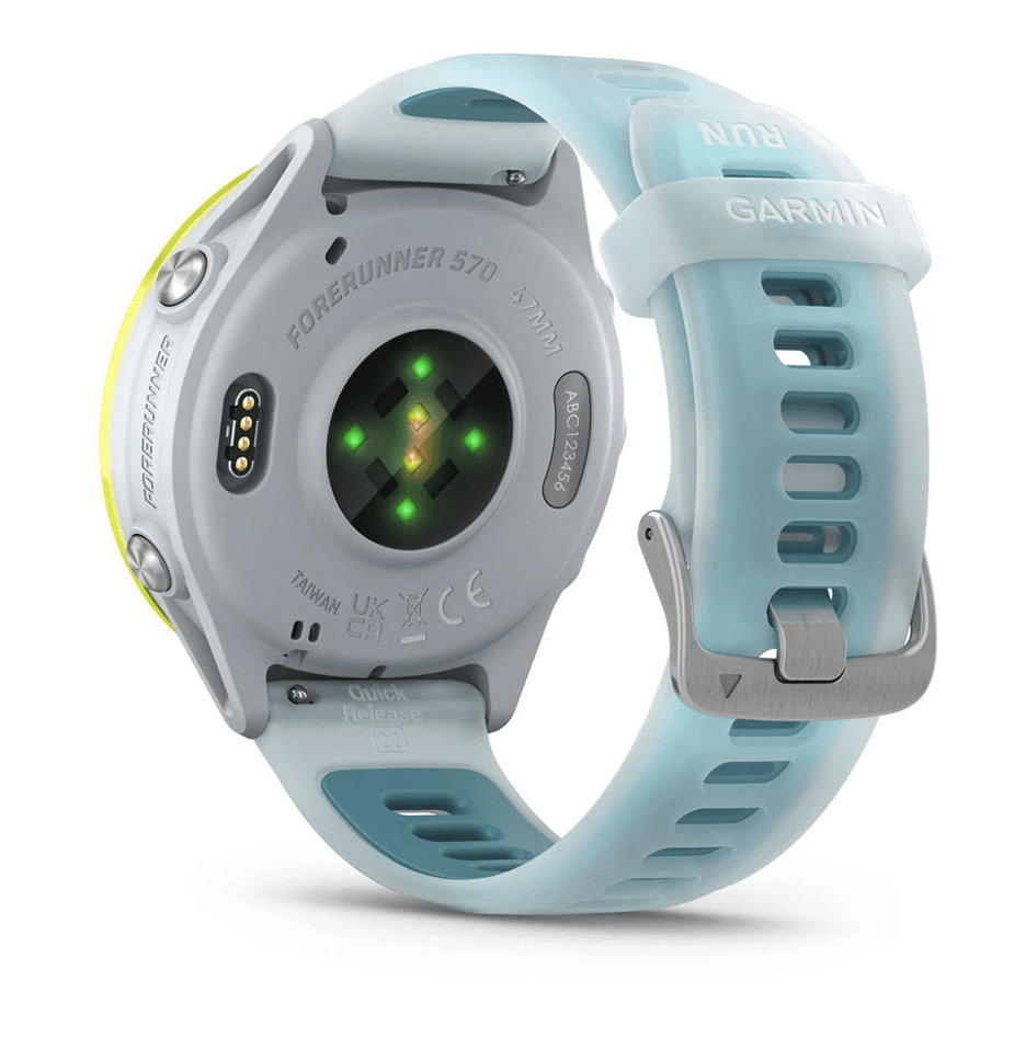 Ремінець Garmin для Forerunner 570/955/965/970 Whitestone/Turquoise  (без коробки)