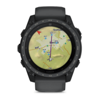 Годинник-навігатор Garmin Tactix 8 Amoled 51мм Cerakote Coating з покриттям Slate Grey темно-сірий Cerakote 010-04553-01