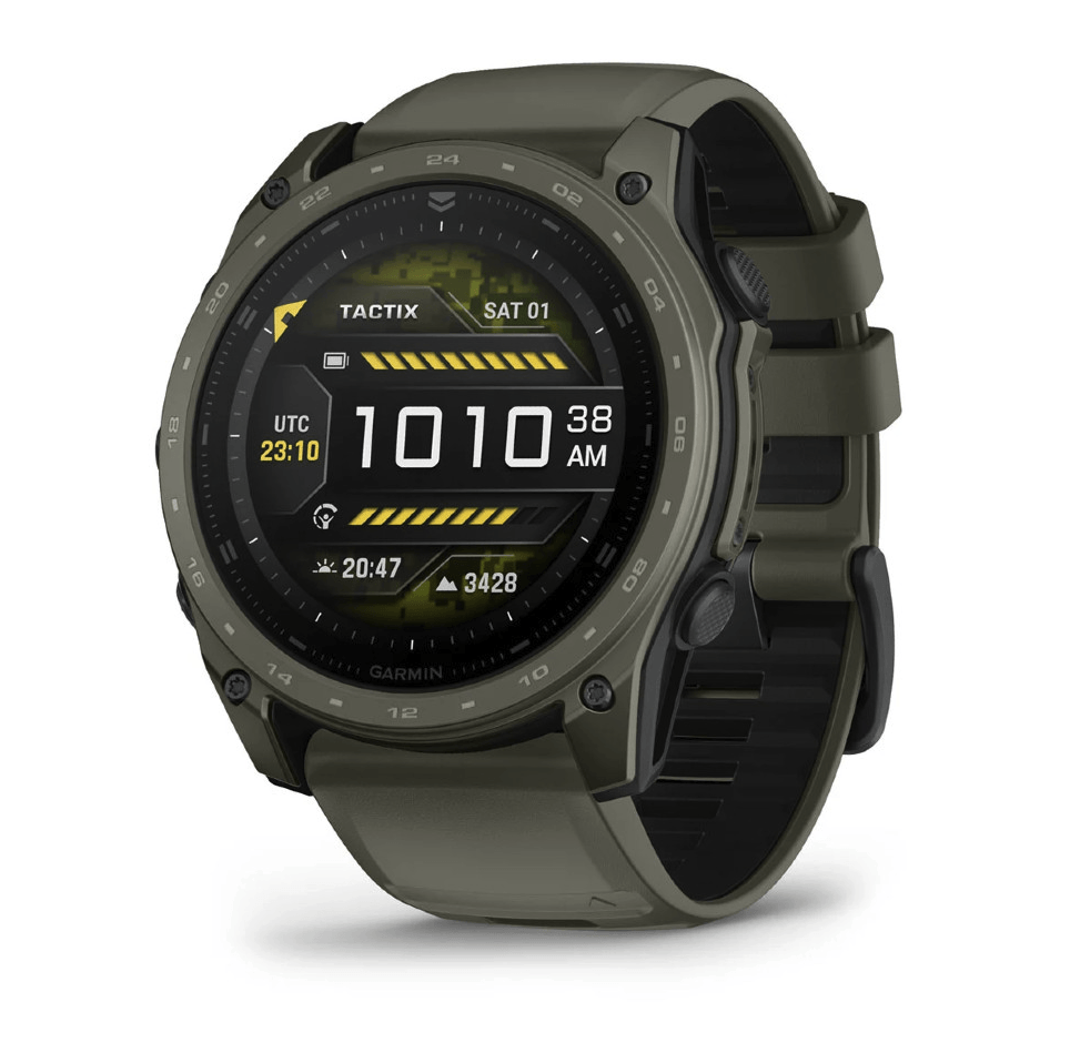 Годинник-навігатор Garmin Tactix 8 Amoled 51мм Cerakote Coating з покриттям Olive Drab хакі Cerakote 010-04553-11