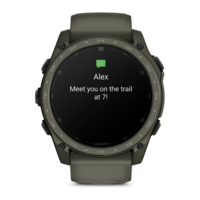 Годинник-навігатор Garmin Tactix 8 Amoled 51мм Cerakote Coating з покриттям Olive Drab хакі Cerakote 010-04553-11