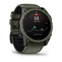 Годинник-навігатор Garmin Tactix 8 Amoled 51мм Cerakote Coating з покриттям Olive Drab хакі Cerakote 010-04553-11