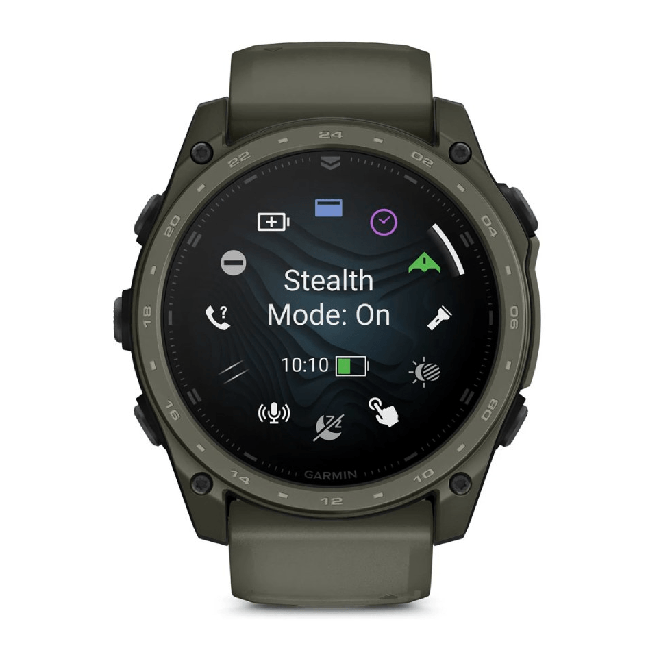 Годинник-навігатор Garmin Tactix 8 Amoled 51мм Cerakote Coating з покриттям Olive Drab хакі Cerakote 010-04553-11