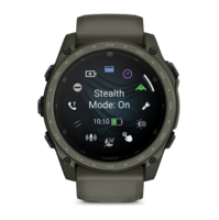 Годинник-навігатор Garmin Tactix 8 Amoled 51мм Cerakote Coating з покриттям Olive Drab хакі Cerakote 010-04553-11