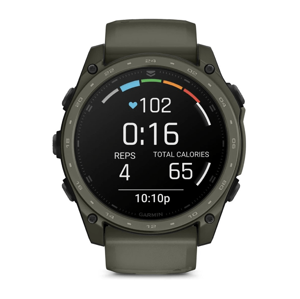 Годинник-навігатор Garmin Tactix 8 Amoled 51мм Cerakote Coating з покриттям Olive Drab хакі Cerakote 010-04553-11