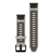 Ремінець Garmin fenix 8 QuickFit 20 мм Fog Gray/Dark силіконовий без коробки 