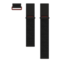 Нейлоновий ремінець Garmin Venu X1 (24 мм), чорний, ComfortFit, без коробки 