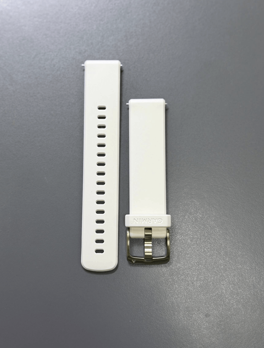 Ремінець силіконовий Garmin Quick Release 18 мм Ivory Soft Gold без коробки 
