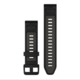 Змінний ремінець Garmin QuickFit 20 мм Black силіконовий без коробки
