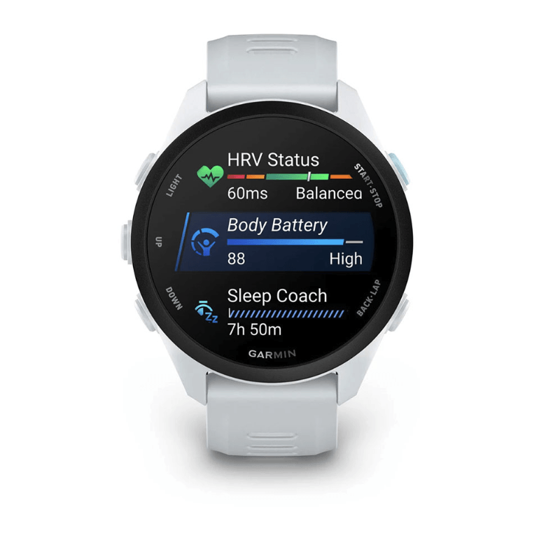 Годинник Garmin Forerunner 70 Whitestone 42 мм із білим ремінцем 010-04307-01