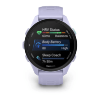 Годинник Garmin Forerunner 70 Cool Lavender 42 мм із бузковим ремінцем 010-04307-03
