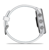 Біговий годинник Garmin Forerunner 170 Music Whitestone білий з Whitestone/Cloud силіконовим ремінцем 010-03920-11