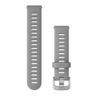 Ремінець силіконовий Garmin Quick Release 18 мм Powder Grey 010-11251-3G