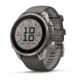 Спортивний годинник Garmin Fenix 9 Pro Solar inReach 47 мм Titanium із силіконовим сірим ремінцем 010-04338-01